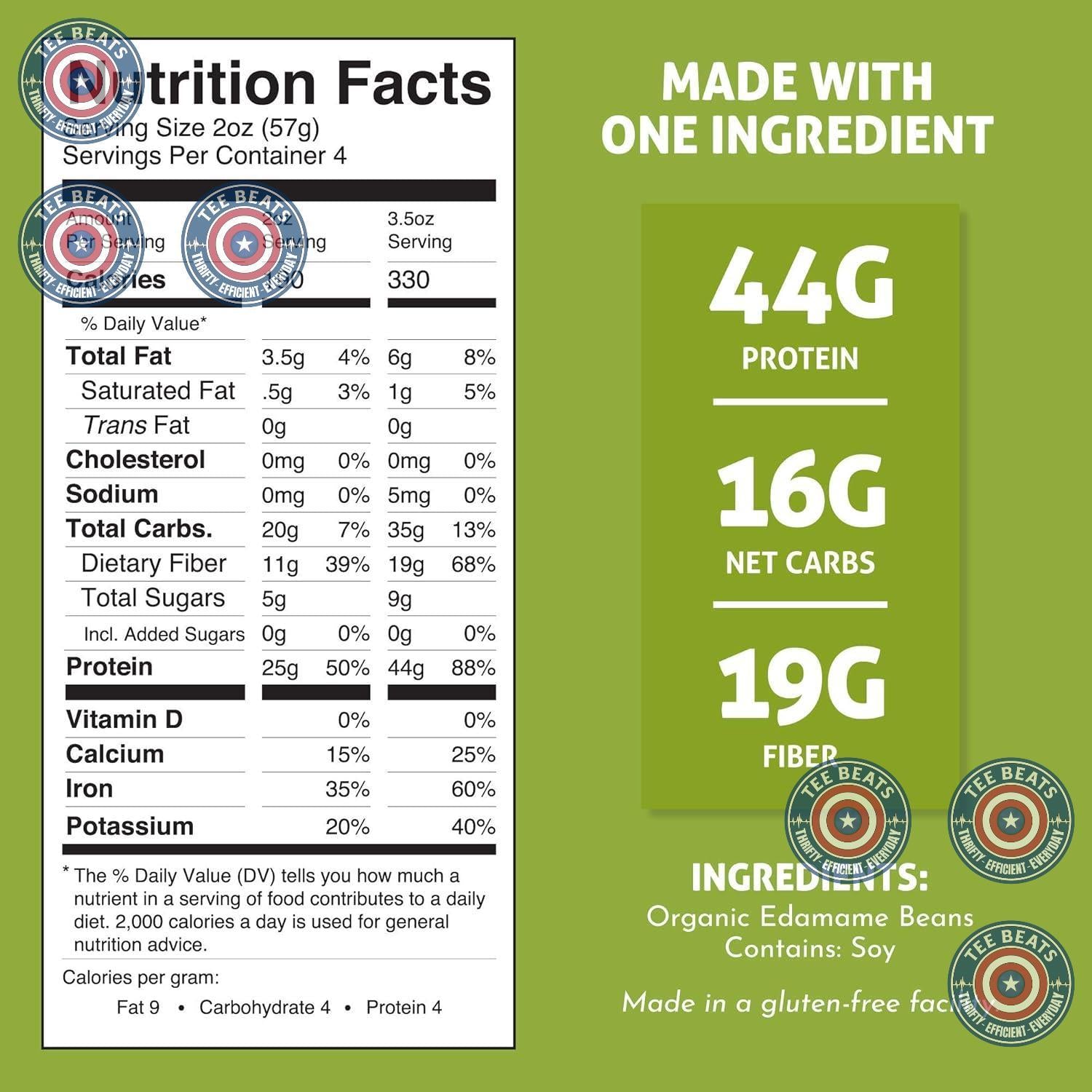 The_Only_Bean_-_Organic_Edamame_Spaghetti_Pasta_-_High_Protein,_Keto_Friendly,_Gluten-Free,_Vegan,_Non-GMO,_Kosher,_Low_Carb,_Plant-Based_Bean_Noodles_-_8_oz_(1_Pack)