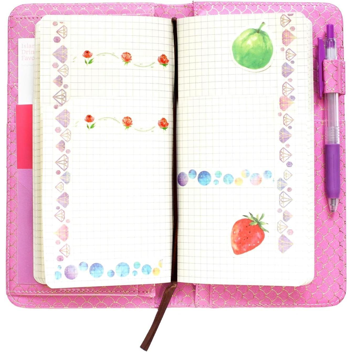 Mymazn_Server_books_for_Waitress_Wallet_Shimmer_Cute_Waitressing_Book_Waiter_Organizer_with_Magnetic_Money_Zipper_Pocket_Fits_Restaurant_Pad_Guest_Checkbook