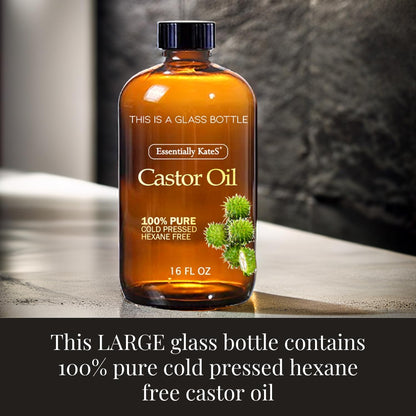 Castor_Oil_16_Fl_Oz_(Glass_Bottle)_-_Original_Unrefined_-_A_Huge_Glass_Bottle_with_a_Pump_-_100%_Pure_and_Natural,_Cold_Pressed,_and_Hexane-Free_-_Hair_Oil,_Body_Oil