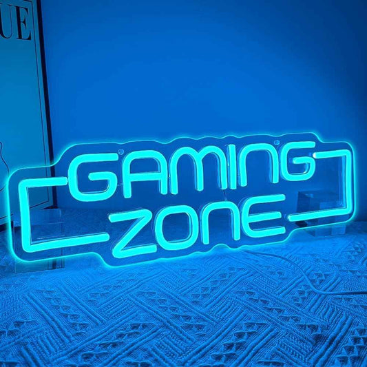 Glovolcy Neon Sign – Gamer Gifts for Teens Boys, USB-Powered LED Wall Light for Bedroom Setup