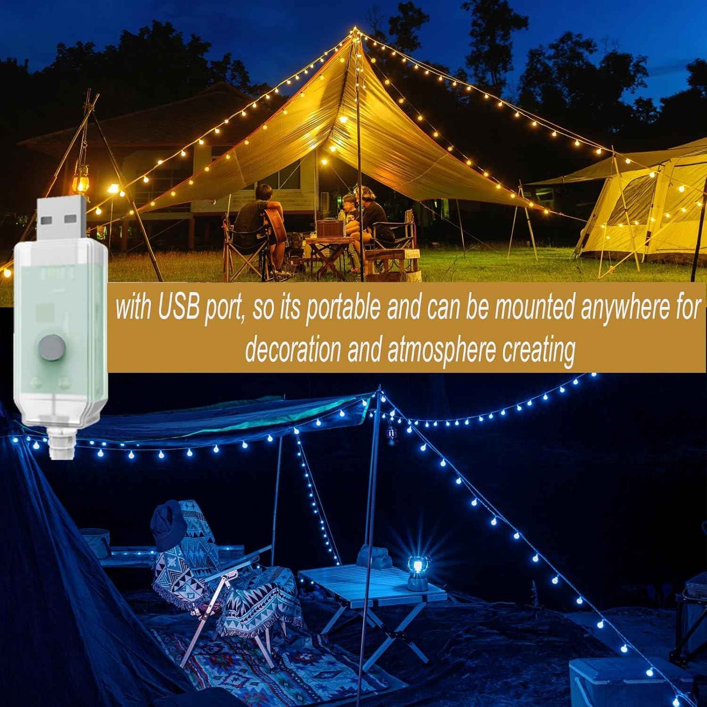 Mocalido Globe String Lights – 50ft Cool-Touch LED Lights for Kids Bedroom, Nursery, and Playroom Decoration