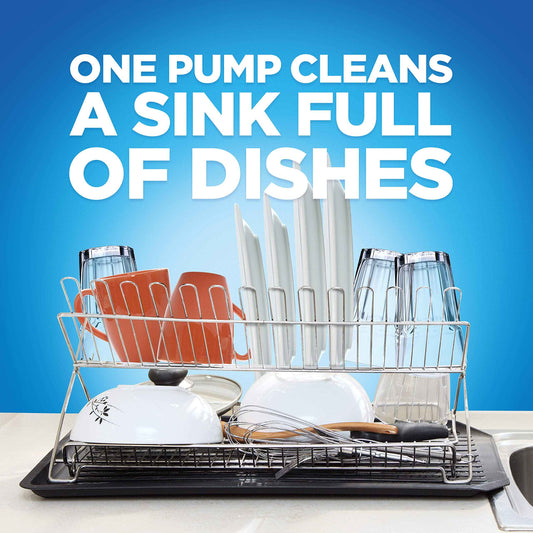 Dawn Platinum Erasing Dish Foam – Clutter-Free Foaming Dish Soap for Studio Kitchens, Less Plastic Waste Design