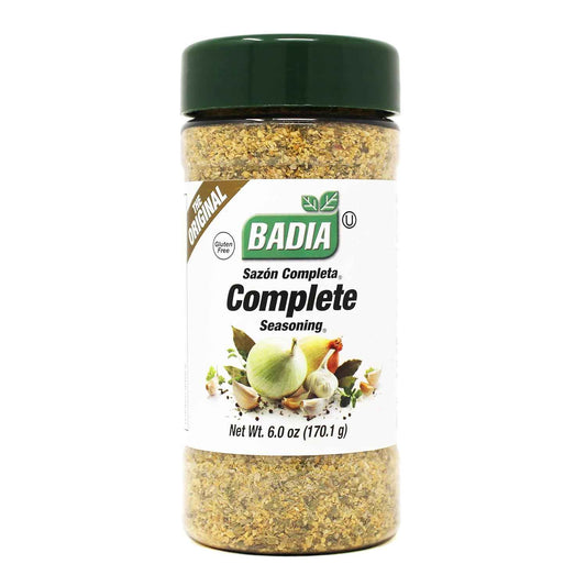 Badia Complete Seasoning 6 oz – Mild All-Purpose Spice That Picky Eaters Love on Pasta and Eggs