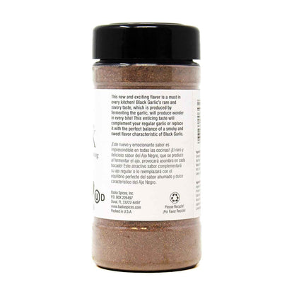 Badia Black Garlic Seasoning, 6 oz – Gourmet Finishing Salt Alternative for Steaks, Seafood & Pasta Dishes