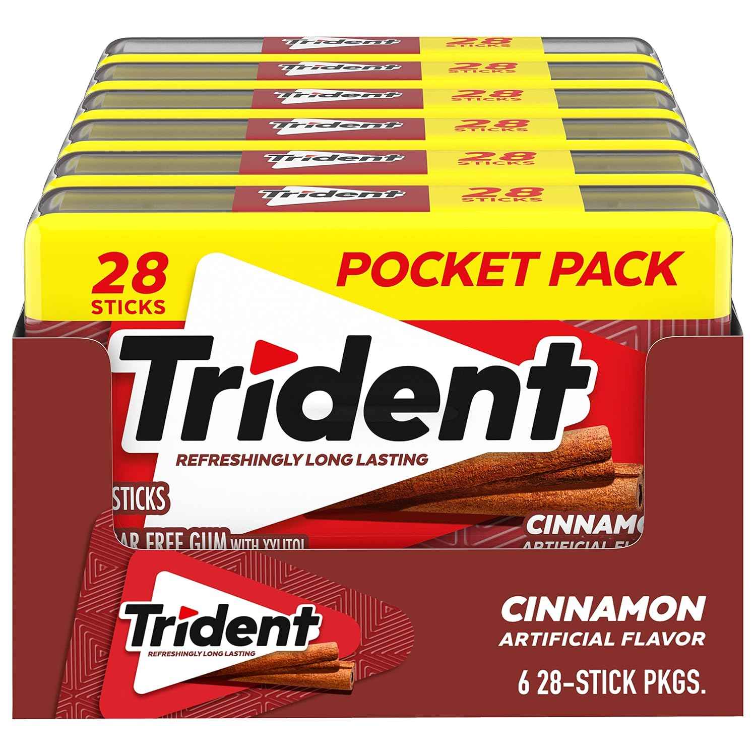 Trident Spearmint Chewing Gum – Office Productivity Pack for Meetings, Deadlines, and Mental Focus