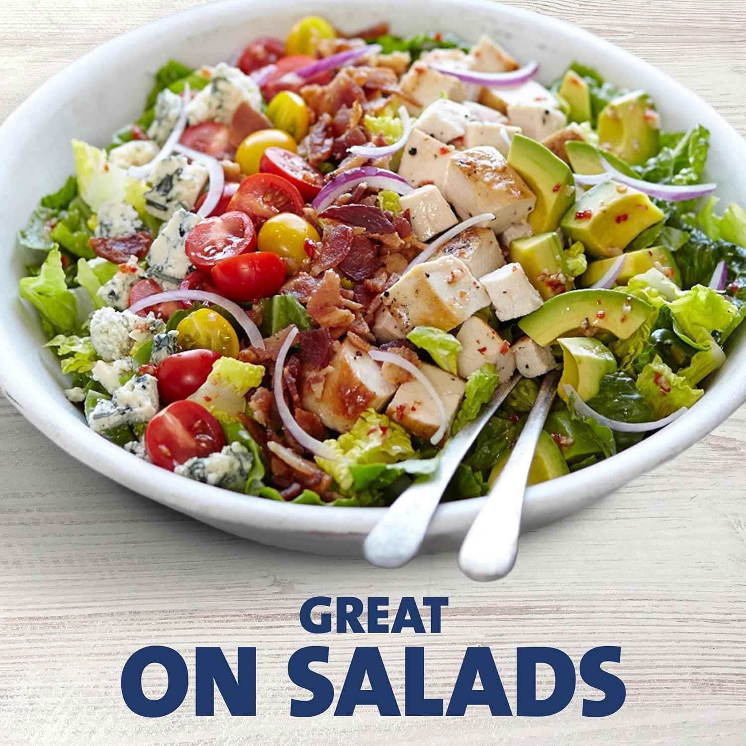 Kraft Zesty Italian Dressing – Low Calorie Salad Topping for Weight Watchers at 60 Calories Per Serving
