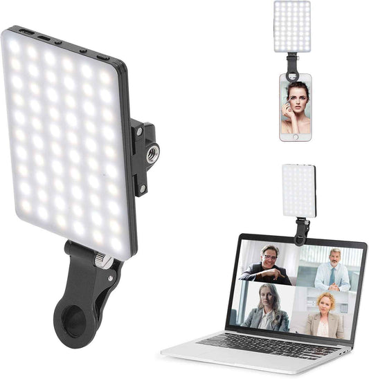 Newmowa Portable Clip Light – On-Location Fill Light for Vloggers Shooting Outdoors and at Events