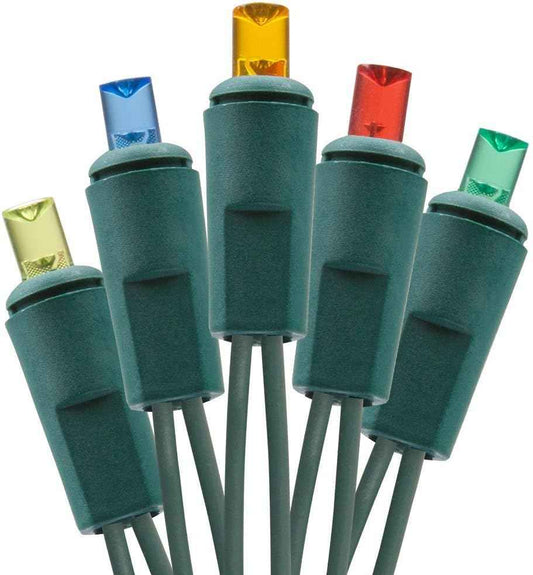 Holiday Essence Multicolor Mini LED String Lights – Cozy Bedroom & Living Room Aesthetic Decor, 16ft Connectable Indoor Strand