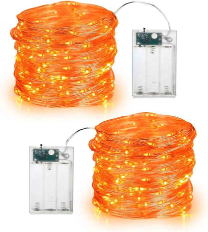 BrizLabs Halloween Fairy Lights – Thoughtful Seasonal Gift for Her, Battery LED String for Cozy Home Decor