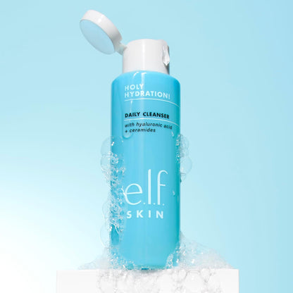 e.l.f._SKIN_Holy_Hydration!_Daily_Cleanser,_Face_Cleanser_For_Washing_Away_Excess_Oil,_Impurities_&_Makeup,_Made_With_Hyaluronic_Acid,_Vegan_&_Cruelty-Free