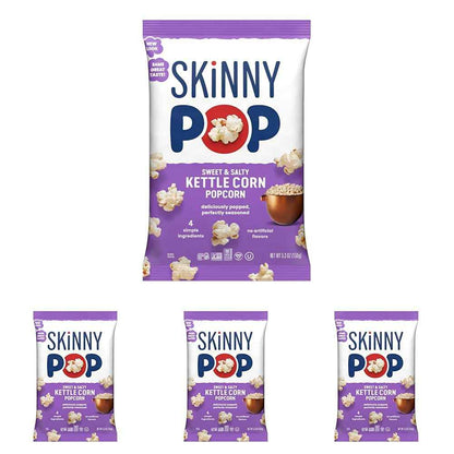 SkinnyPop Flavored Kettle Popcorn, Harry Potter Snacks, Gluten Free, Vegan, Non-GMO, Dairy Free, SkinnyPop, 5.3oz Grocery Sized Bag