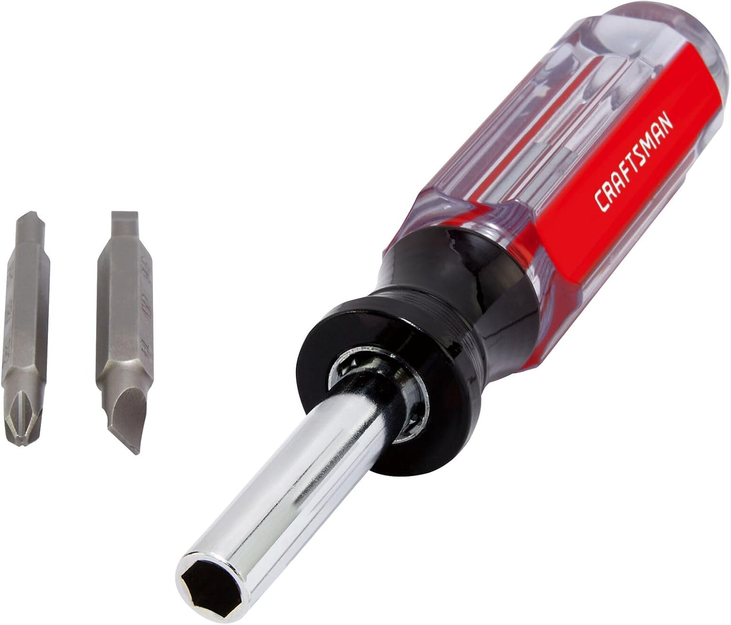 CRAFTSMAN_Screwdriver_Multi-Bit_Set,_6_in_1,_Acetate_Handle_(CMHT66052)
