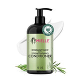 Mielle Organics Rosemary Mint Strengthening Hair Conditioner for Women & Men - Biotin Infused Detangling & Hydrating Conditioner to Increase Manageability & Support Longer, Healthier Strands