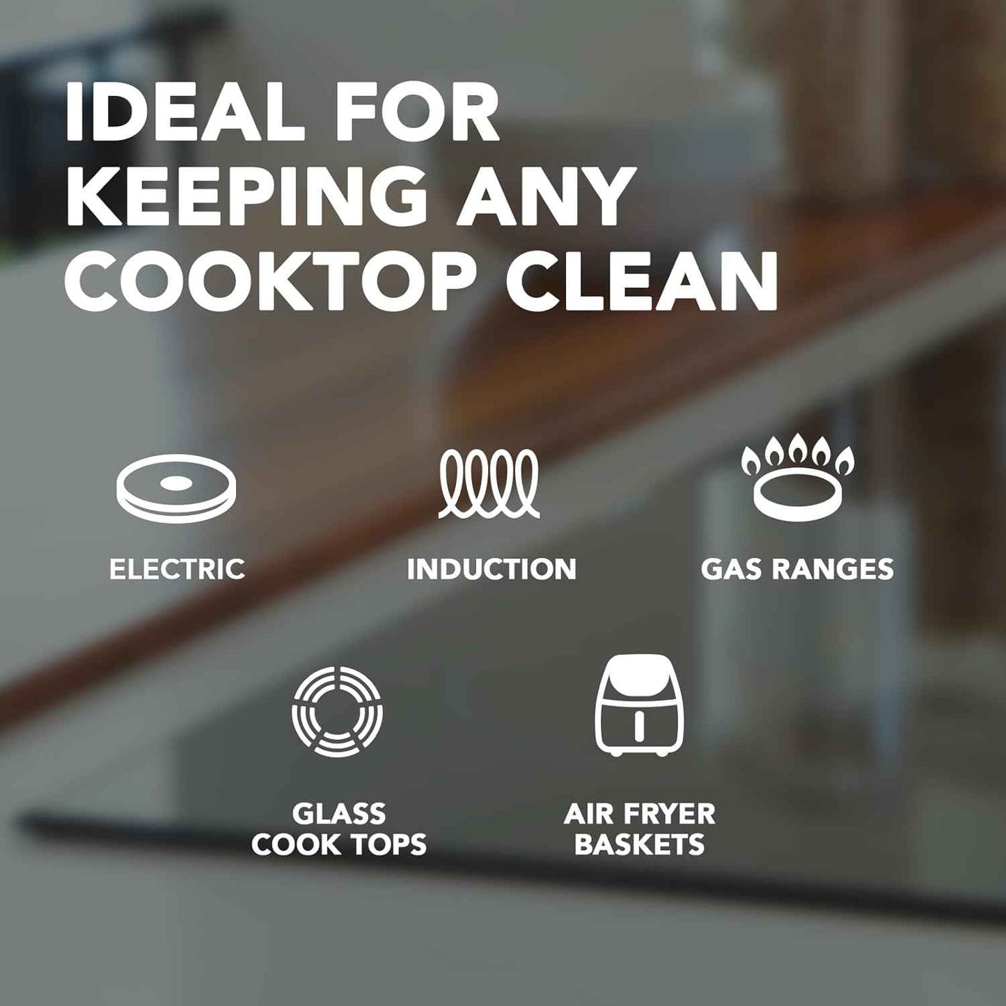 Weiman Glass & Ceramic Cooktop, Stove Top & Oven Cleaner Kit – Kitchen Cleaner Cream, 3 Scrubbing Pads & Scraper for Burnt-On Food & Grease, Clean Shine - Safe for Induction, Electric & Gas Cooktops