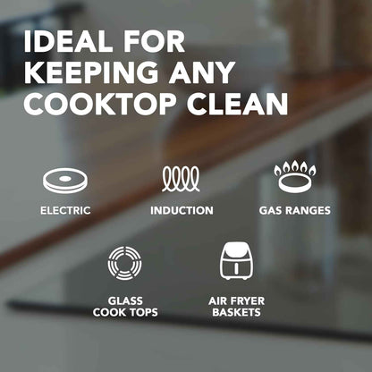 Weiman Glass & Ceramic Cooktop, Stove Top & Oven Cleaner Kit – Kitchen Cleaner Cream, 3 Scrubbing Pads & Scraper for Burnt-On Food & Grease, Clean Shine - Safe for Induction, Electric & Gas Cooktops