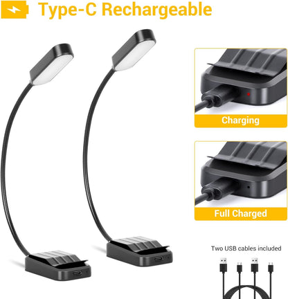 Book_Light_2_Pack,_Rechargeable_Reading_Lights_for_Books_in_Bed-Eye_Caring_3_Colors,_Stepless_Dimming,_360°_Flexible_Studying_Small_Desk_Lamp,_Lightweight_Clip-on_LED_Night_Light_for_Book_Lovers,_Kids