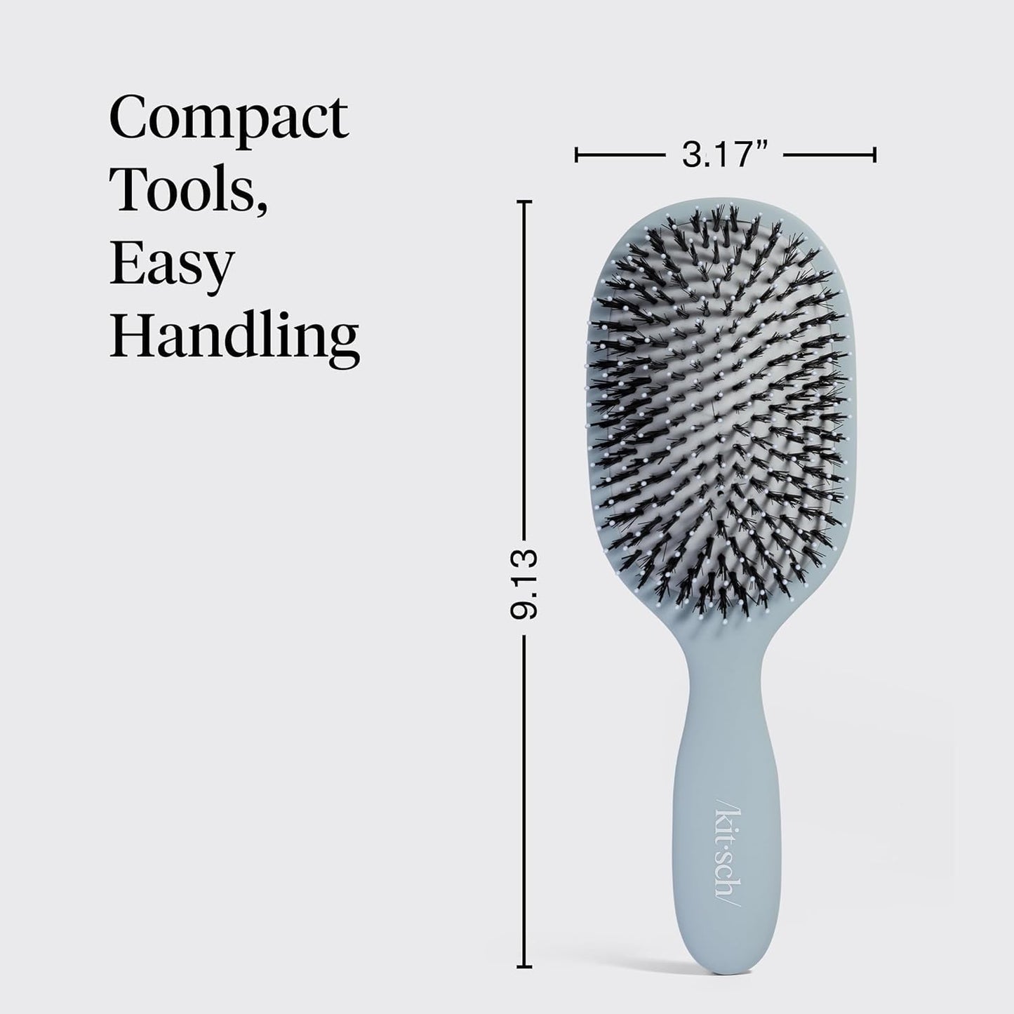 Kitsch_Smooth_&_Polish_Brush_–_Dual_Bristle_Detangler_Brush,_Shine_&_Frizz_Control_–_Vegan_Boar_&_Nylon_Hair_Brush_with_Cushioned_Pad_for_Scalp_Massage_–_Hair_Care_Tool_for_All_Hair_Types_-_Haze_Blue