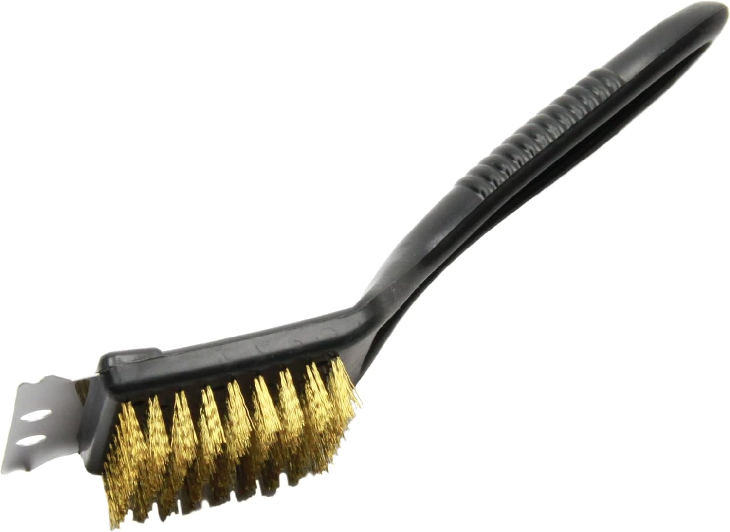Chef_Craft_Select_Plastic_Handle_Short_Grill_Brush,_9_Inches_In_Length,_Black