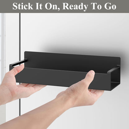 4_Pack_Magnetic_Spice_Rack_Organizer_for_Refrigerator_and_Oven,_Black_Fridge_Organizers_and_Storage_for_Kitchen