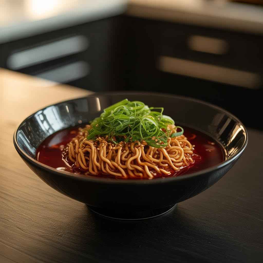 Nongshim Shin Ramyun Noodles, Spicy Korean Signature Instant Ramyun, Rich Beef Flavored Broth, Microwaveable, Korean Instant Noodles, 4.23 oz