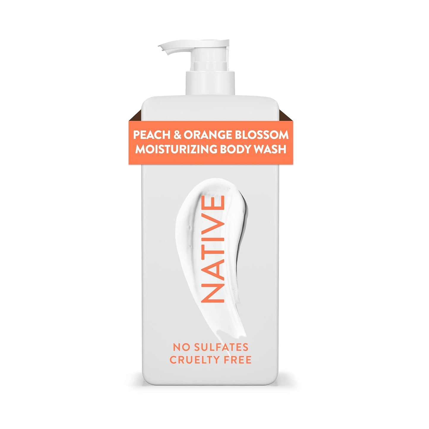 Native_Moisturizing_Body_Wash_Contains_Naturally_Derived_Ingredients_|_For_Women_&_Men,_Sulfate,_Dye,_&_Paraben_Free_Leaving_Skin_Soft_and_Hydrated_|_Peach_&_Orange_Blossom_18_oz