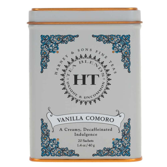 Harney_&_Sons_Tea_Decaffeinated,_Great_Present_Idea,_Vanilla_Comoro,_1.4_oz_Tin_(20_Sachets)