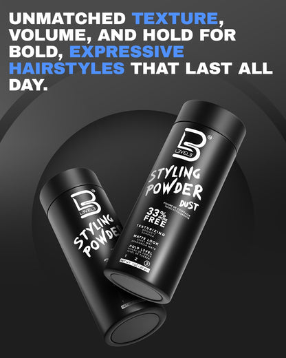 L3_Level_3_Styling_Powder_-_Natural_Look_Mens_Powder_-_Easy_to_Apply_with_No_Oil_or_Greasy_Residue_(Small_-_30_Grams)