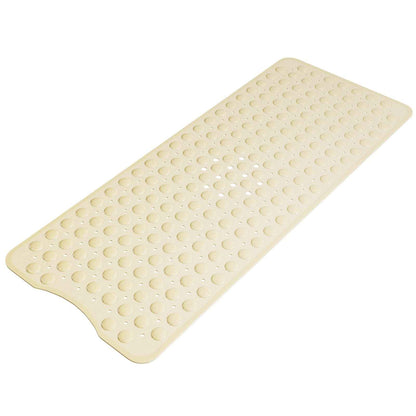AmazerBath Shower Mat Non Slip 40 x 16 Inches, Bathtub Mat Shower Stall Mats with Suction Cups and Drain Holes, Non Slip Bath Mat for Tub for Elderly & Kids