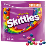 SKITTLES Wild Berry Summer Chewy Candy, Sharing Size, 15.6 oz Bag