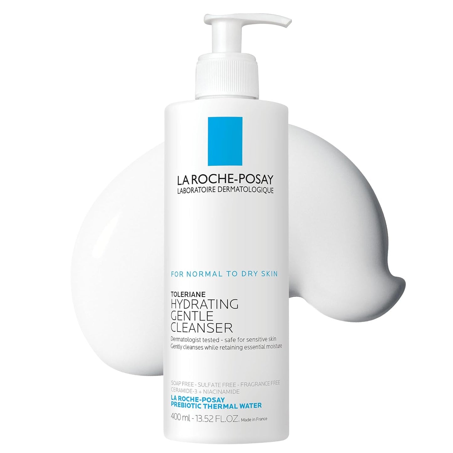 La_Roche-Posay_Toleriane_Hydrating_Gentle_Face_Cleanser,_Hydrating_Facial_Cleanser_With_Niacinamide_+_Ceramides,_Daily_Face_Wash_For_Dry_Skin_To_Normal_Skin,_Sensitive_Skin_Tested,_Fragrance_Free