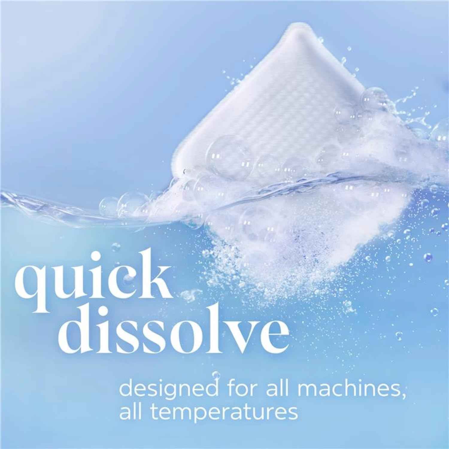 Tide evo Free & Gentle Tiles Fragrance-Free Hypoallergenic Laundry Detergent Fiber Tiles for Sensitive Skin Works on 100% of Common Stains Safe for All Machines and Water Conditions, 40 Count