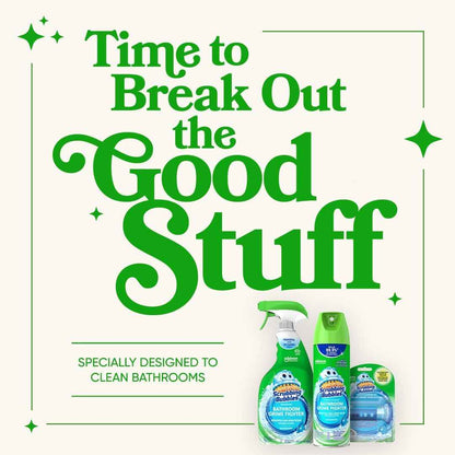 Scrubbing Bubbles Fresh Gel Toilet Bowl Cleaning Stamps Refills, Helps Keep Toilet Clean and Helps Prevent Limescale & Rings, Rainshower Scent