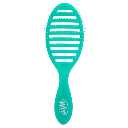 Wet Brush Speed Dry, Green Juice (Summer Quencher) - Vented Design &amp;amp; Soft HeatFlex Bristles Are Blow Dry Safe - Ergonomic Handle Manages Tangles - Pain-Free Hair Brush, Limited Edition