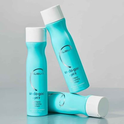 Malibu C Un-Do-Goo Clarifying Shampoo - Removes Product Build Up and Resins from Hair - Shine Restoring, Sulfate-Free Cleanser