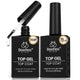 2Pcs 15ml No Wipe Gel Top Coat