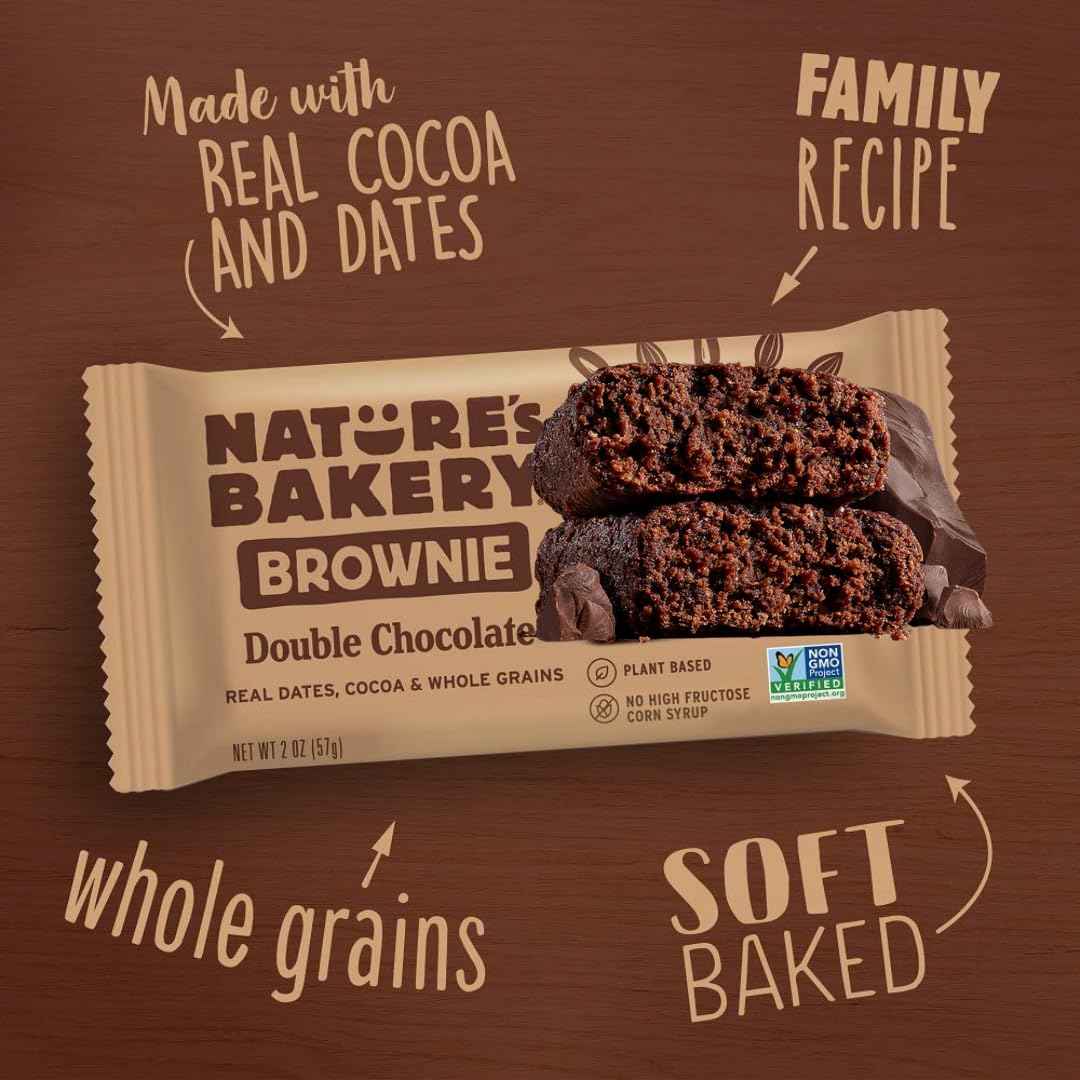 Nature’s Bakery Fig Bars Variety Pack, 28 Count (4 Bars per Pack, 7 Flavors: Strawberry, Blueberry, Raspberry, Apple Cinnamon, Original Fig, Peach Apricot & Double Chocolate Brownie) | Whole Grain, Vegan Snacks