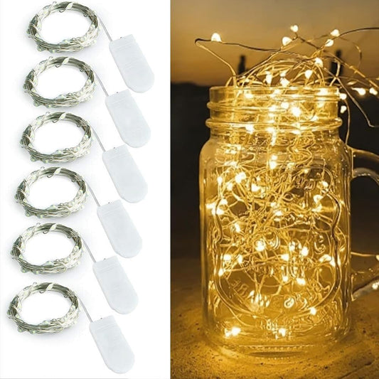 6Pack_Fairy_Lights_Battery_Operated_-3.3ft_10_LED_Silver_Wire_Firefly_Mini_Lights_for_Mason_Jars_DIY_Crafts_Christmas_Wedding_Party_Centerpiece_Table_Decor