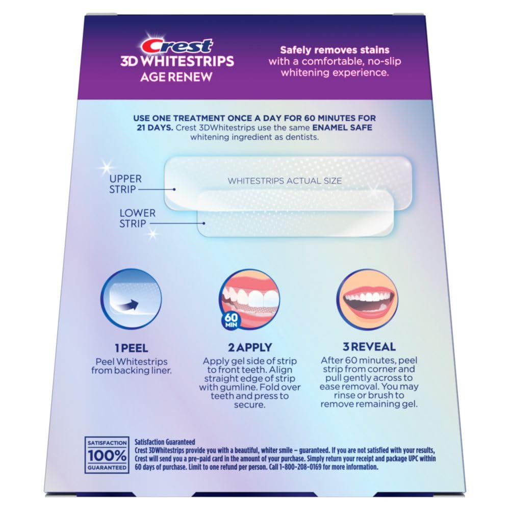 Crest_3D_Whitestrips_Age_Renew_–_Teeth_Whitening_Kit,_21_Treatments,_Each_with_1_Upper/1Lower,_42_Strips_–_Crest_3DWhite_Teeth_Whitening_Strips