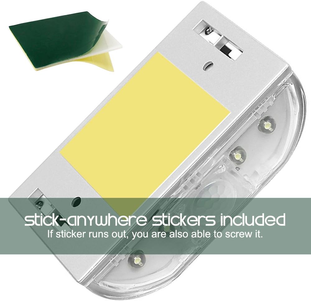 SENHAI_2_Pack_Keyhole_Light,_Infrared_IR_Wireless_Door_Lock_Lamp,_Auto_Sensor_Motion_Detector,_4_LED_Bulbs