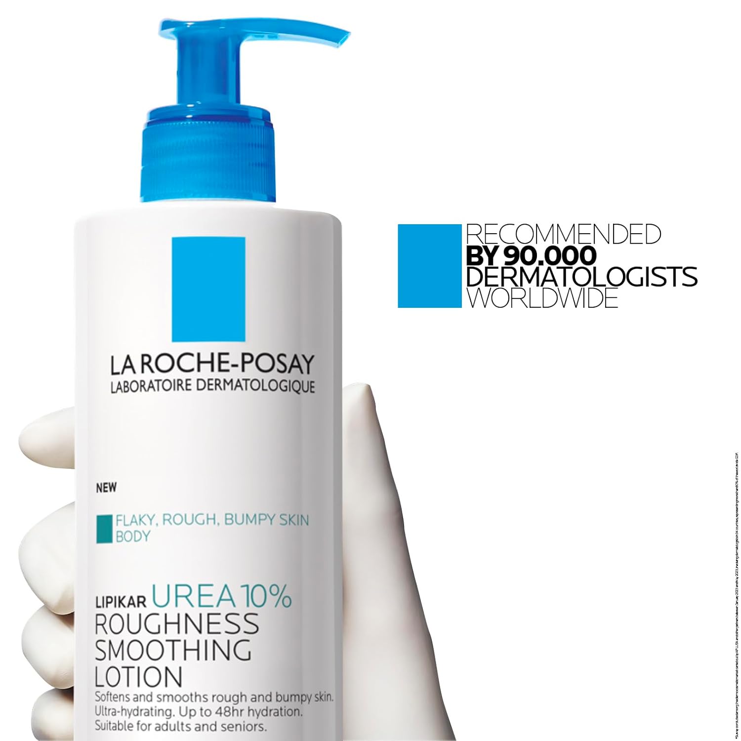 La_Roche-Posay_Lipikar_Urea_10%_Roughness_Smoothing_Lotion,_Body_Lotion_For_Dry_Skin_With_10%_Urea_+_Shea_Butter_+_Allantoin,_Rough_And_Bumpy_Skin_Lotion,_Softens_&_Smooths_Skin_With_1_Application