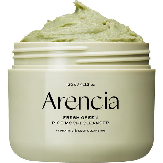 Arencia_Korean_Rice_Mochi_Face_Cleanser_-_Face_Wash,_Gentle_Scrub_All_in_One_for_Deep_Cleansing,_Moisturizing,_Pore_Minimizing,_Acne-Prone_Skin,_Removing_Blackhead_with_Rice_Water_&_Green_Tea