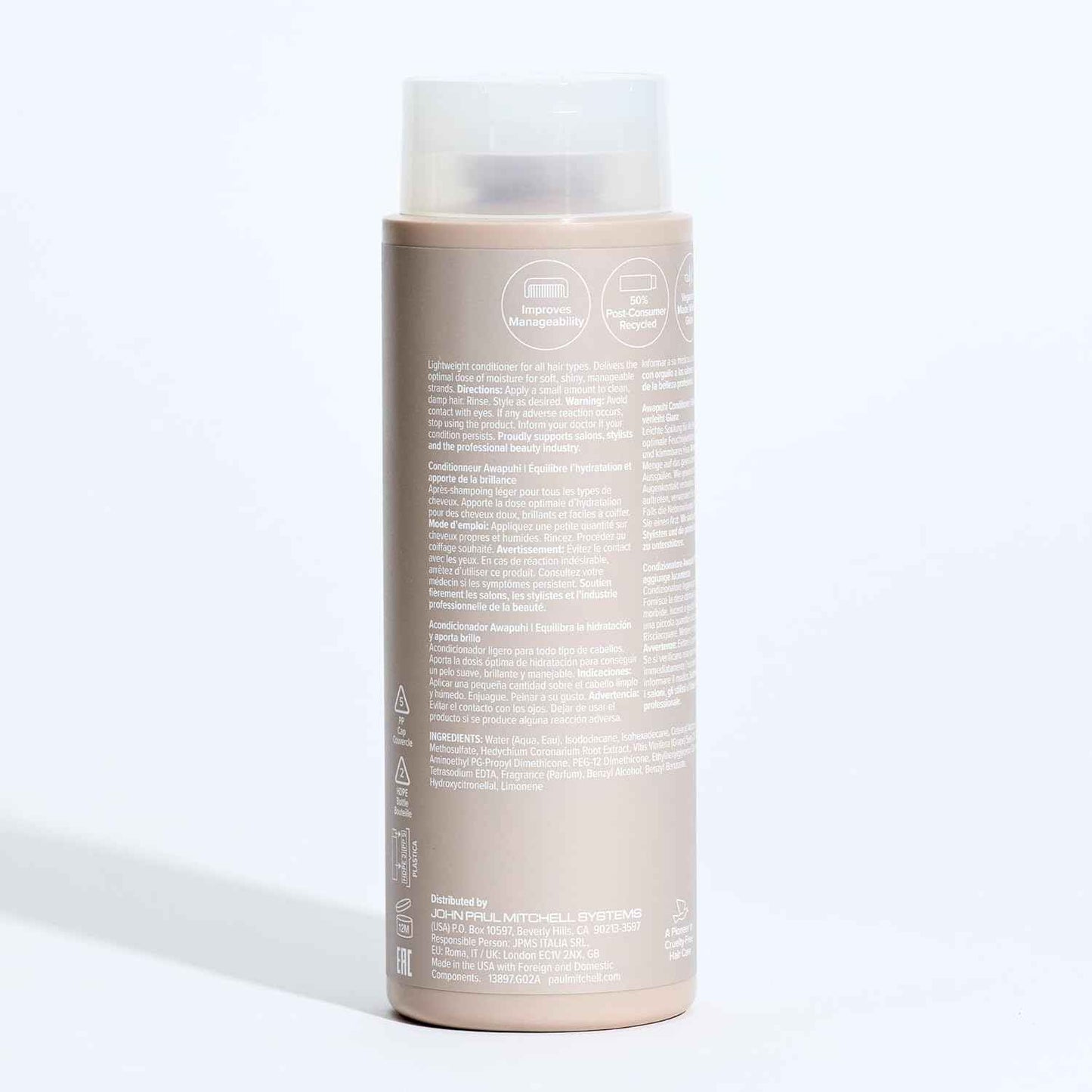 Paul Mitchell Awapuhi Conditioner, Balances Moisture + Adds Shine, For All Hair Types
