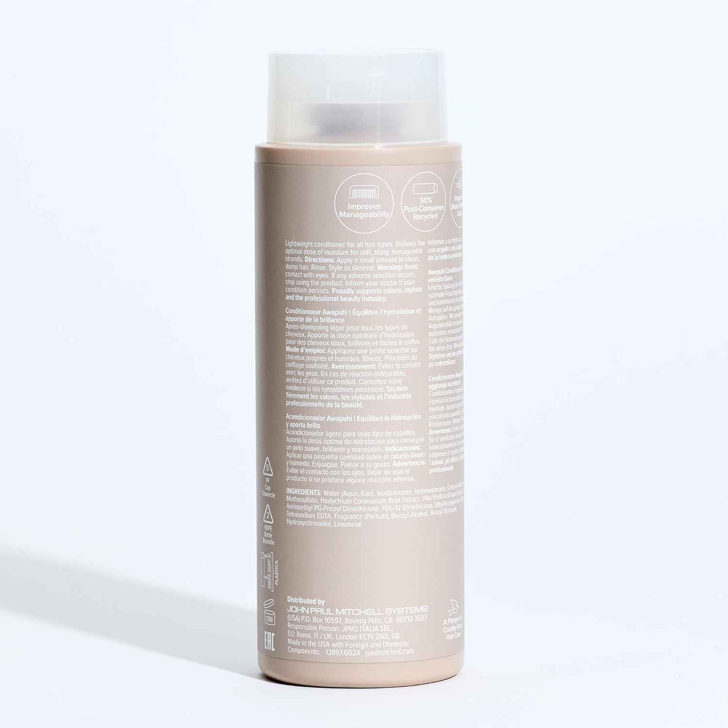 Paul Mitchell Awapuhi Conditioner, Balances Moisture + Adds Shine, For All Hair Types
