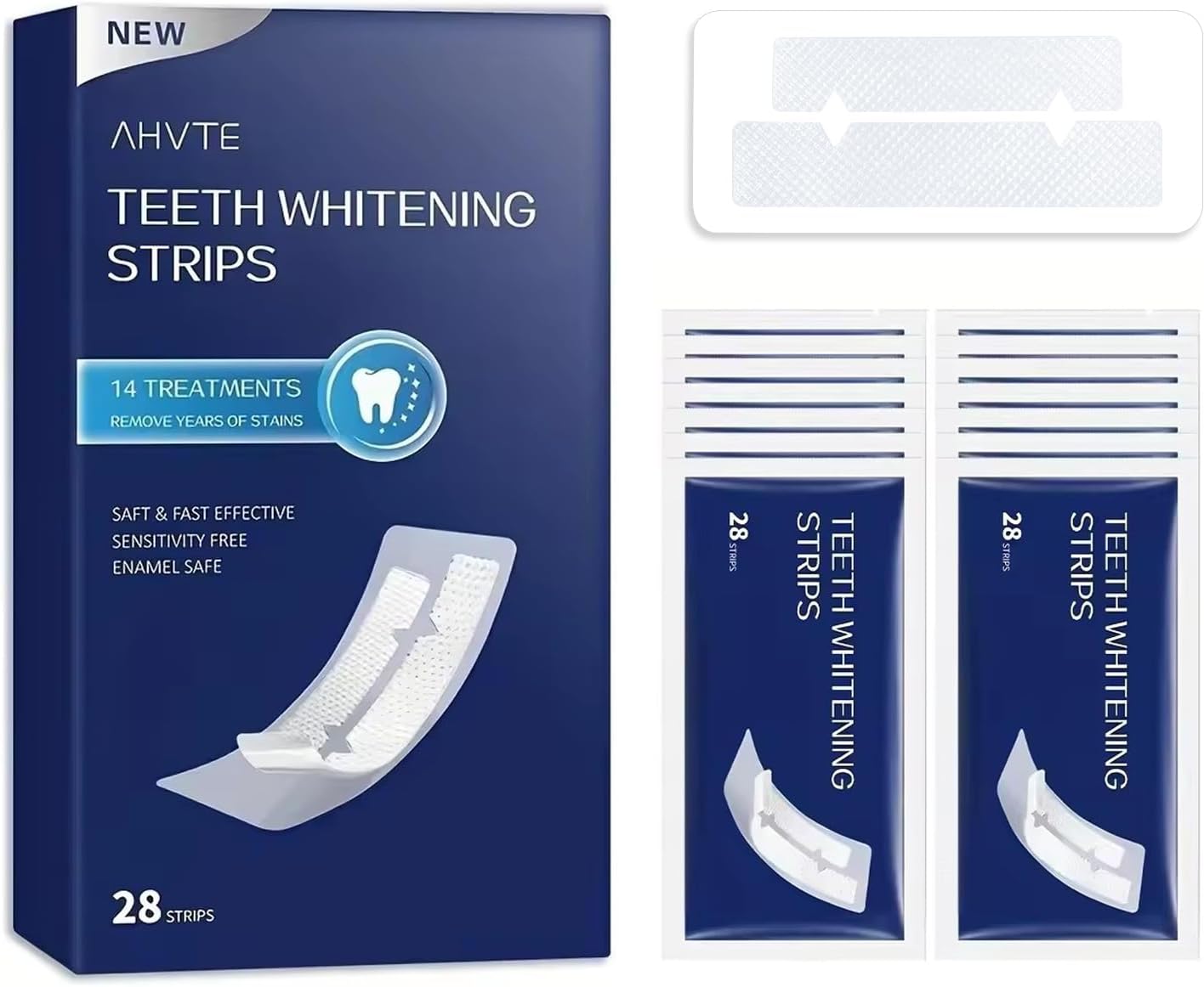 Teeth_Whitening_Strips,Enamel_Safe,_28_Strips_for_Sensitive_Teeth,Professional_and_Natural_Teeth_Whitening_Kit,14_Treatments