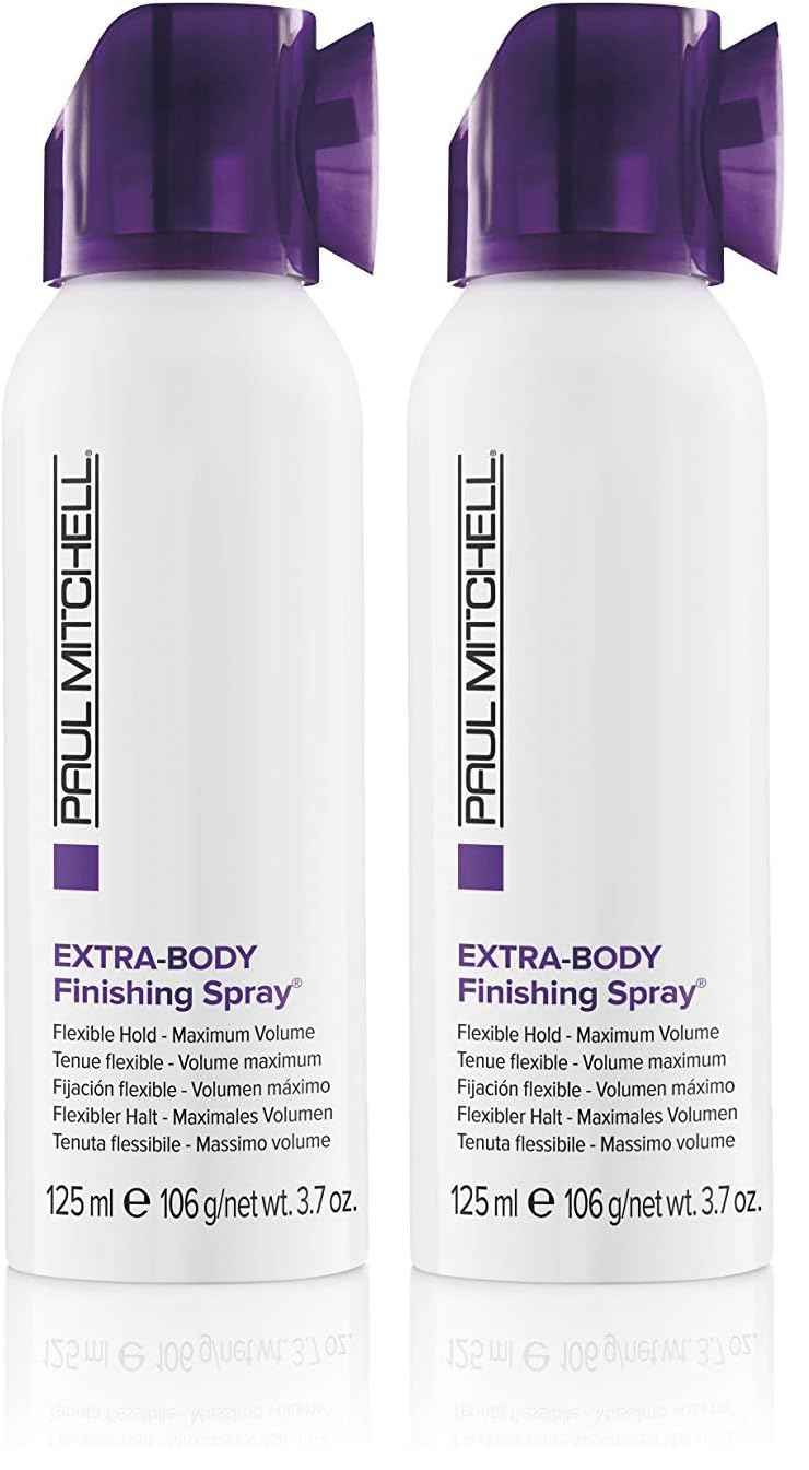Paul Mitchell Extra-Body Hairspray, Flexible Hold, Maximum Volume + Humidity Resistance, For Fine Hair