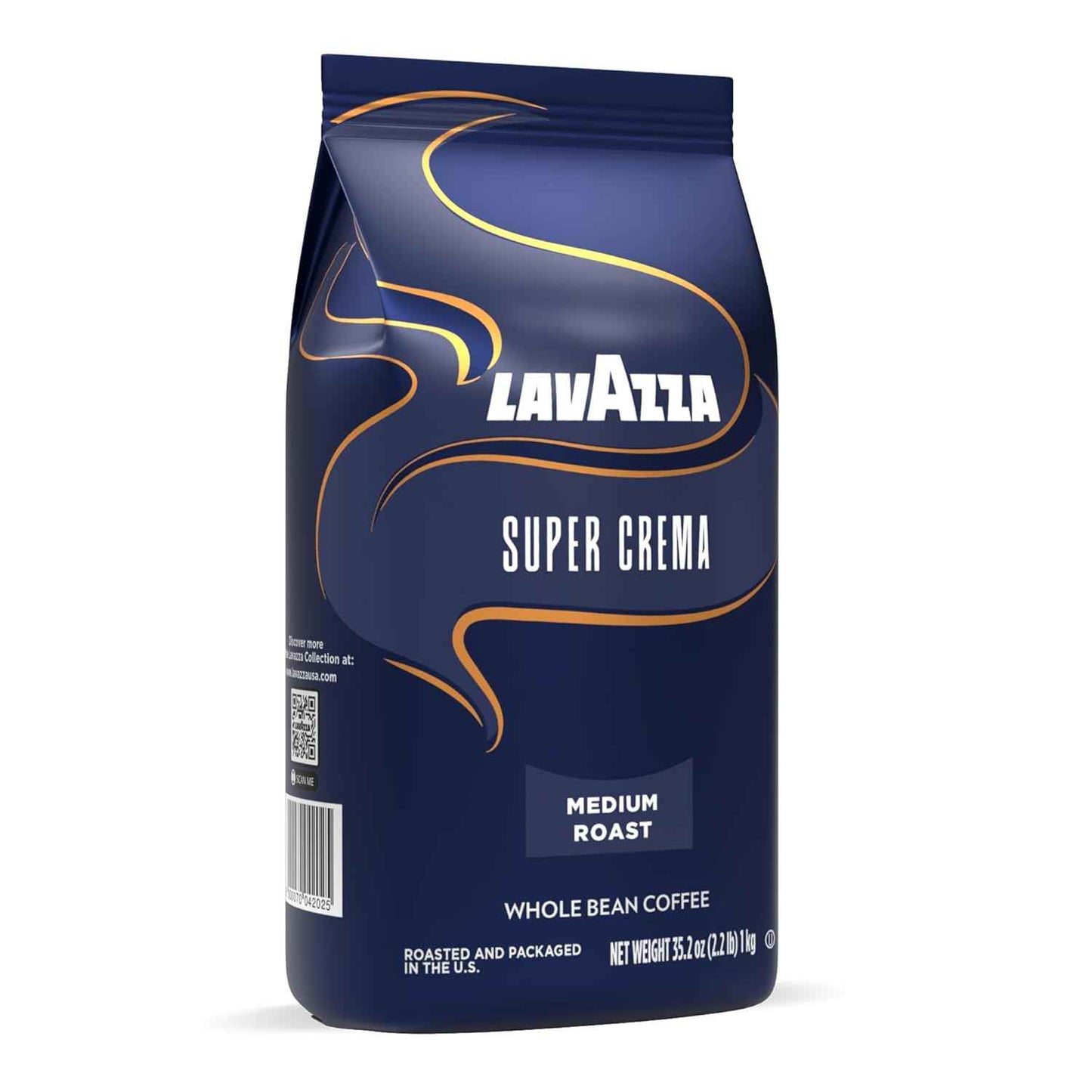Lavazza Whole Bean Coffee, Medium Espresso Roast, Arabica and Robusta Blend