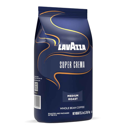 Lavazza Whole Bean Coffee, Medium Espresso Roast, Arabica and Robusta Blend