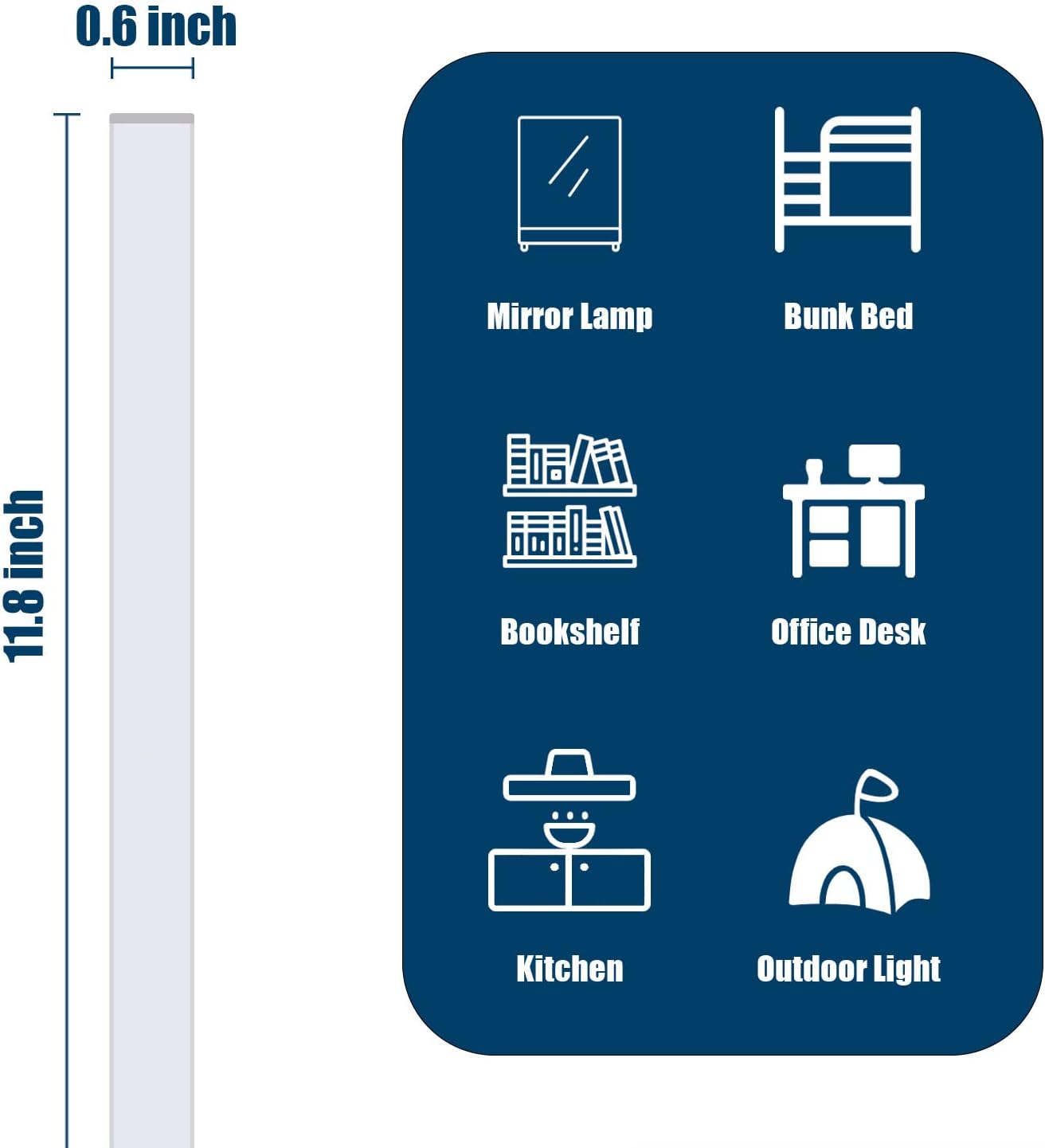 USB_Powered_Under_Cabinet_Lighting,_12"_Tool-Free_Mount_Dimmable_LED_Strip_for_Pantry_&_Workspace