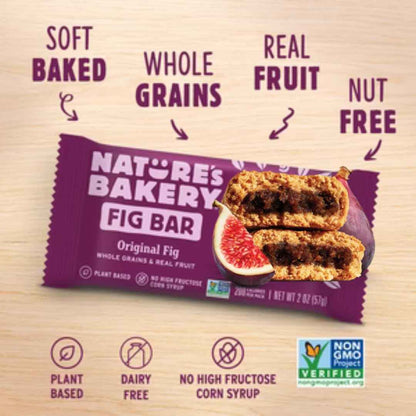 Nature’s Bakery Fig Bars Variety Pack, 28 Count (4 Bars per Pack, 7 Flavors: Strawberry, Blueberry, Raspberry, Apple Cinnamon, Original Fig, Peach Apricot & Double Chocolate Brownie) | Whole Grain, Vegan Snacks