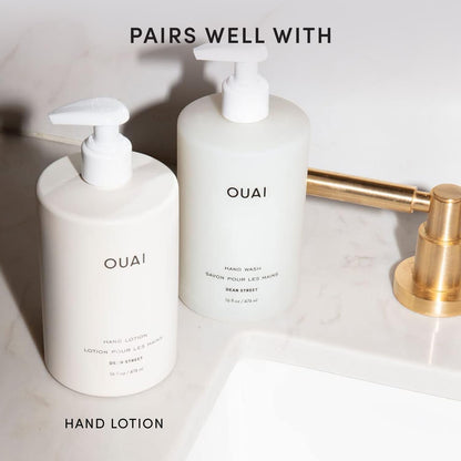 OUAI_Hand_Wash,_Dean_Street_-_Liquid_Hand_Soap_with_Jojoba,_Avocado,_&_Rose_Hip_Oil_for_Replenished_Skin_-_Gentle_Exfoliating_Kitchen_&_Bathroom_Soap_(16_Fl_Oz)